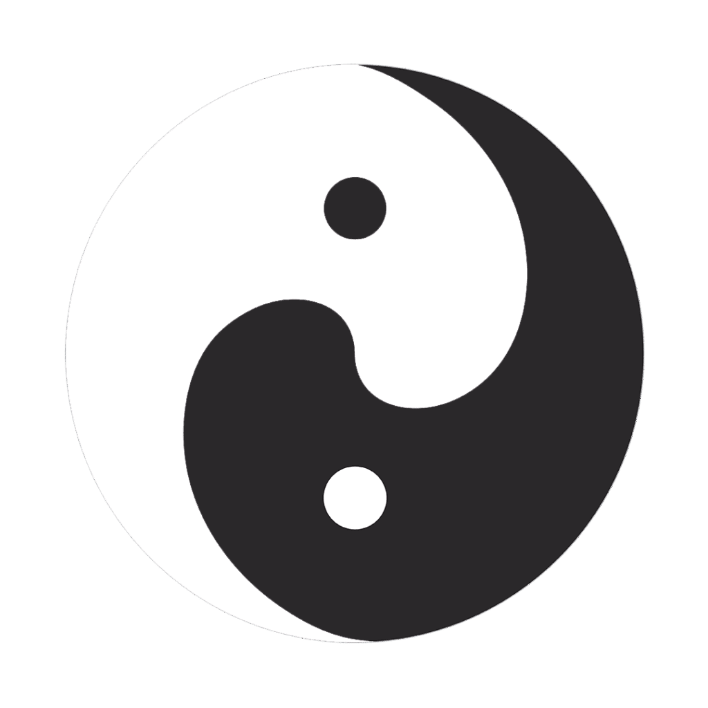 Yin Yang symbol representing balance and harmony in Qigong philosophy.